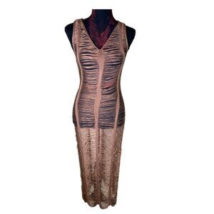 Julia Women's Crochet Hollow Out Swimsuit Cover Size S/M